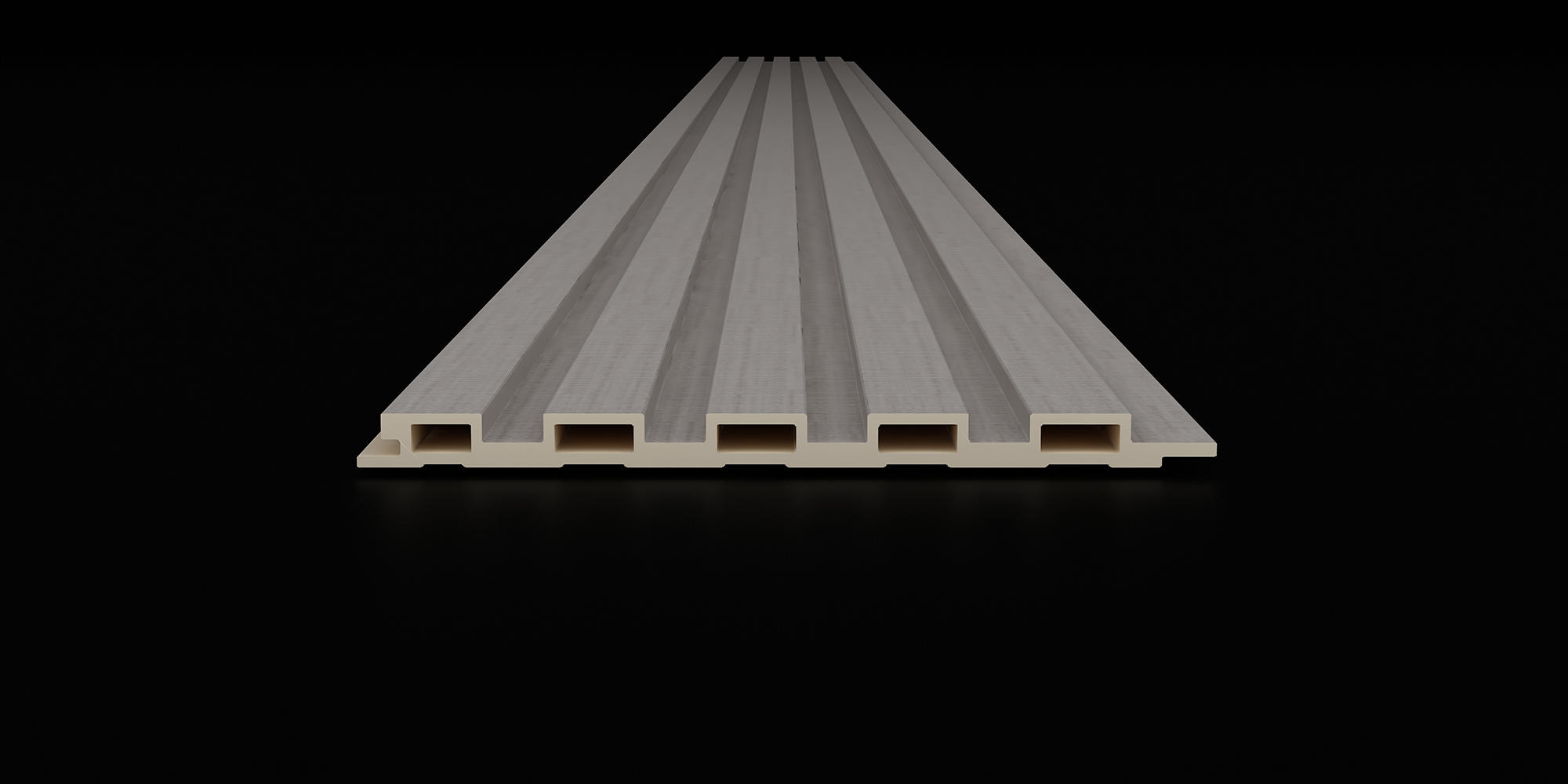 160MM WIDTH WPC GREAT FLUTED WALL PANEL